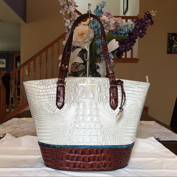 Brahmin Handbags - Brahmin Pecan Presley Medium Bowie Shoulder Bag